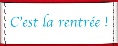 rentrée scolaire